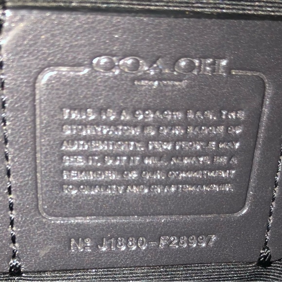 Coach Madison Metallic Multi Color Leather Satchel Shoulder Bag 13. X 6. X 11 - Picture 4 of 15